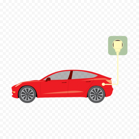 Electric Car PNG Image Transparent