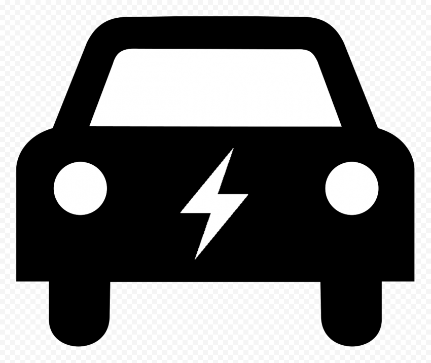 Electric Car Vector PNG Picture