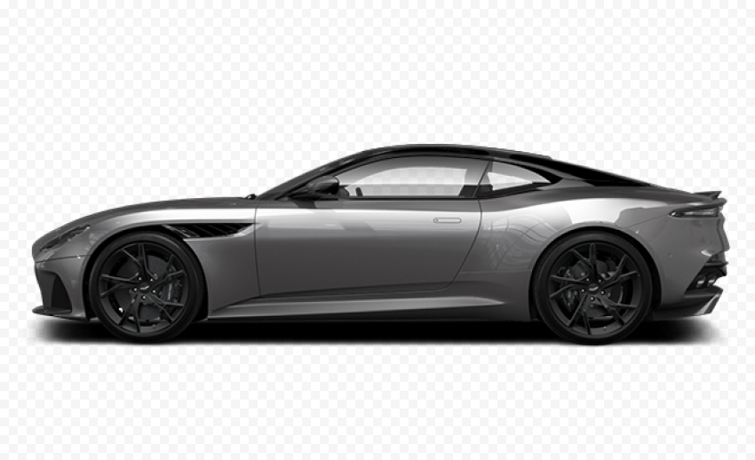 Aston Martin Silver Car Transparent Image