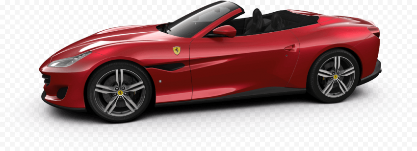 Red Ferrari Portofino Transparent Image