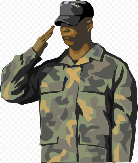 Soldier Salute Army, The majesty of the military, tshirt, cartoon, painting png