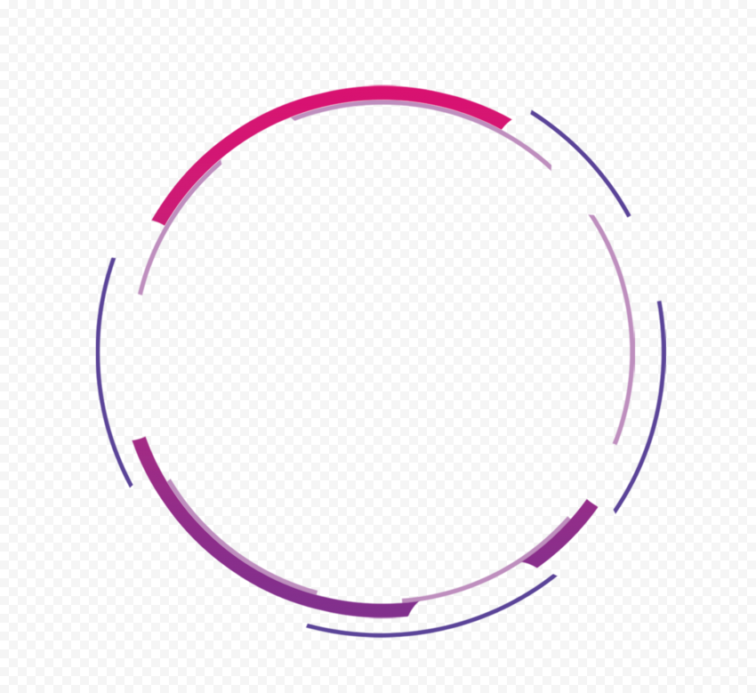 Text box, Colored line text box, round pink and purple illustration, purple, text, floating Decorative png