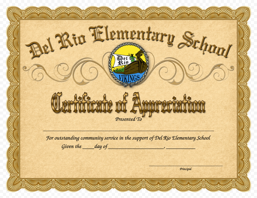 Certificate Template