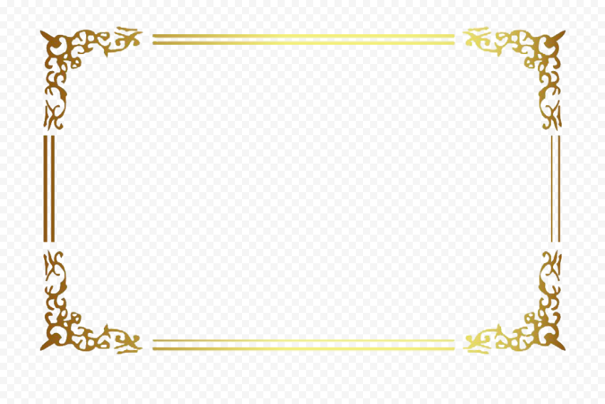 Blank Certificate Transparent