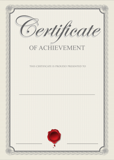Certificate PNG Free Image HD