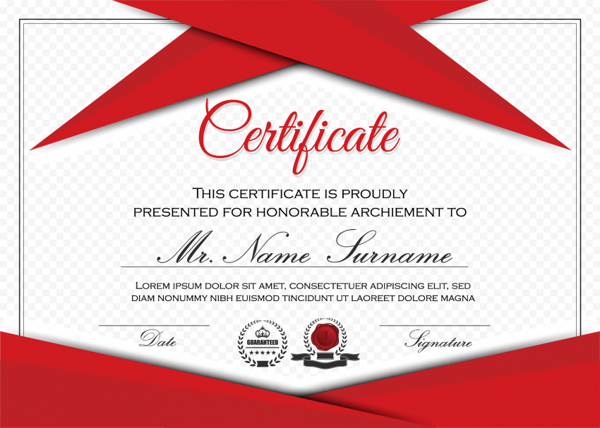 Red certificate border texture, foreign certificate, upscale, seal png