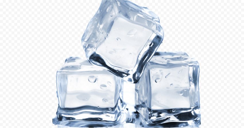 Ice Cube Water PNG Free Image