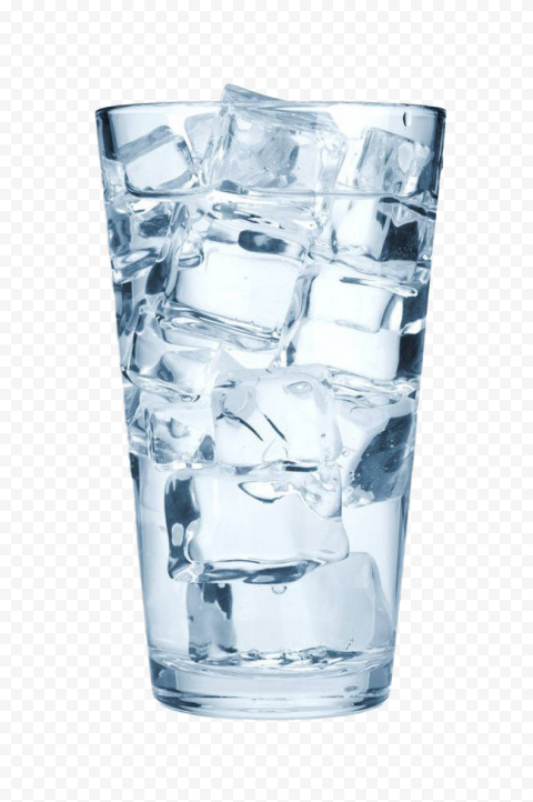Ice Water Glass PNG Free Download