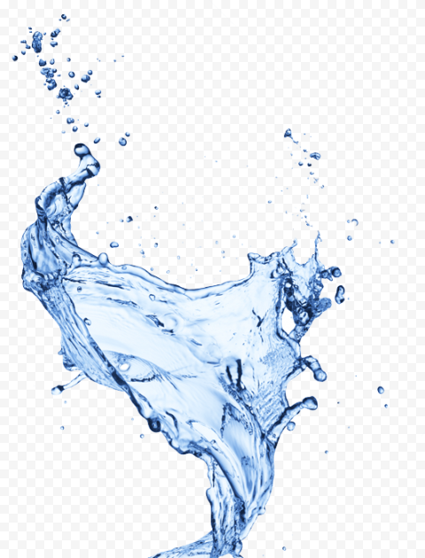 Splash Water Transparent
