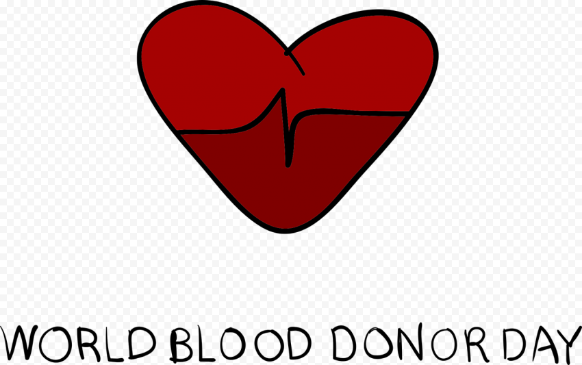 World Blood Donor Day, Heart, Blood, Donation, Life, Blood Type, Red, Day, Red Cross, Un, png