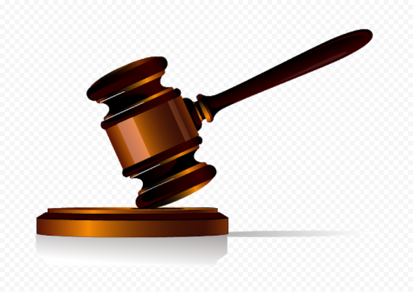 Vector Gavel PNG Pic