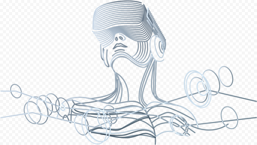 reality headset virtual sketch hd png download