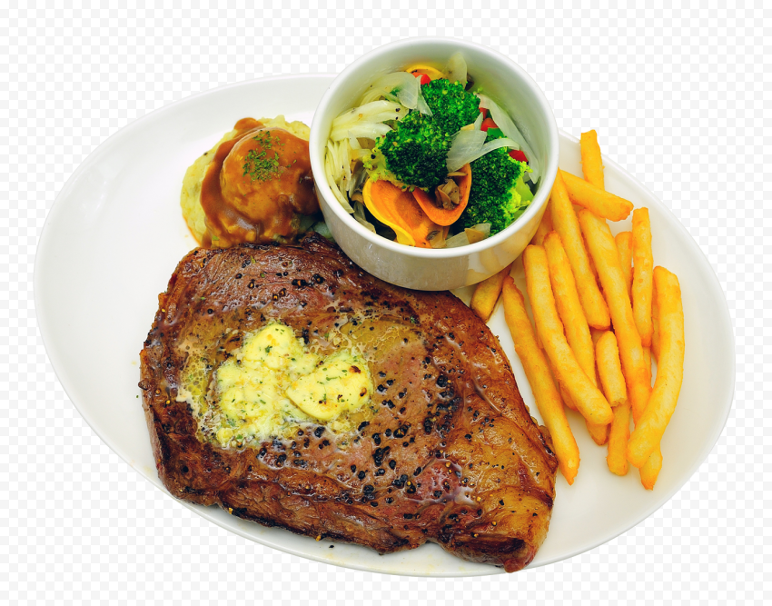 Breakfast Food Plate PNG