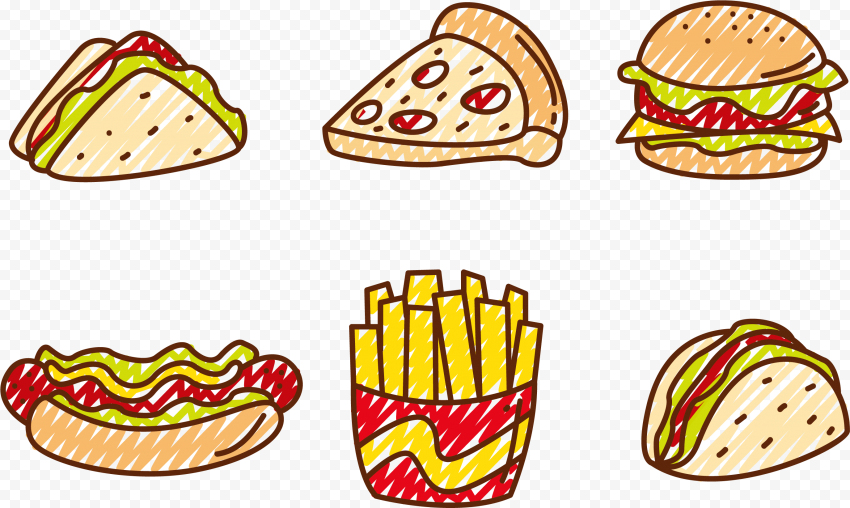 Junk Food PNG Image HD