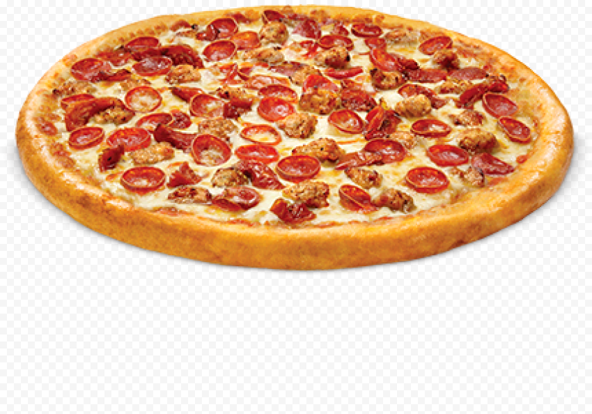 Pepperoni Pizza PNG Clipart