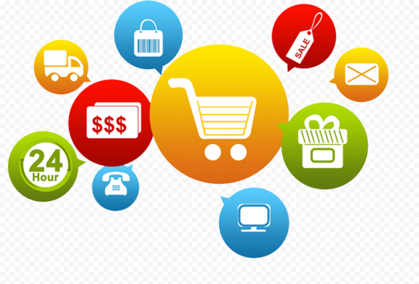 E Commerce Transparent Background