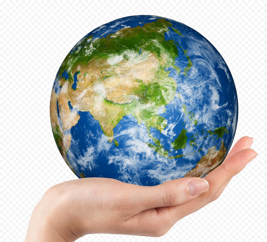 Save Earth PNG File