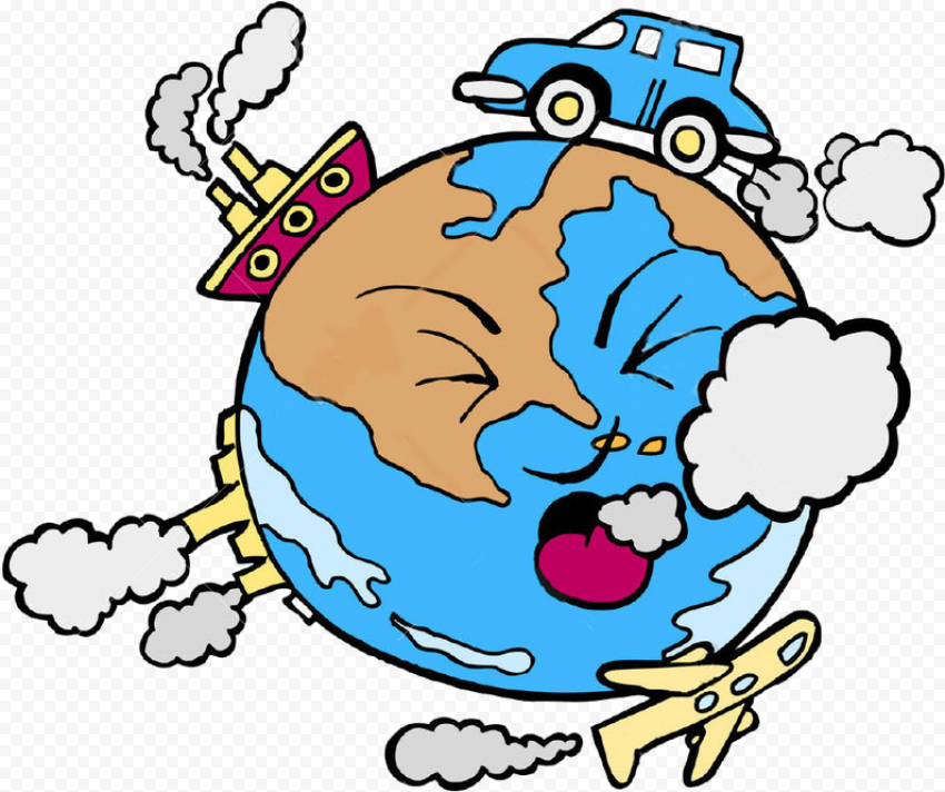 Vector Air Pollution PNG Transparent Image