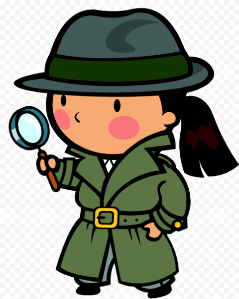 Detective Private investigator Mystery, Reading Hat s, cartoon, fictional Character, woman png