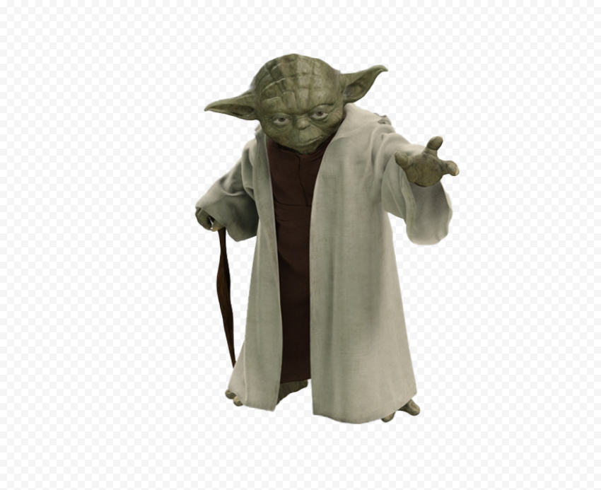 Star Wars Master Yoda PNG Transparent Image