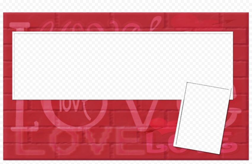 Valentine Frame Transparent PNG