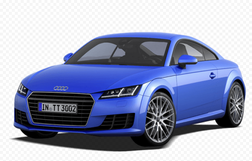 Audi R8 Blue PNG