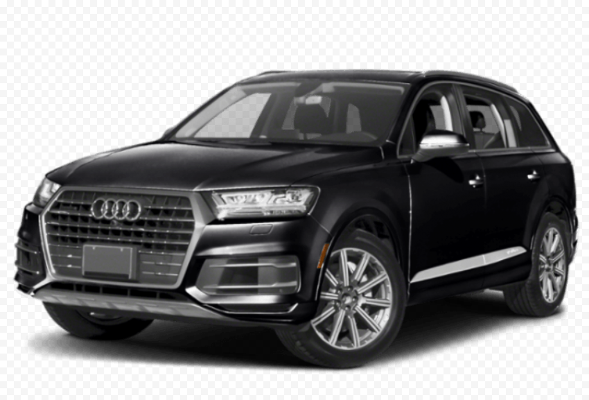 Black Audi SUV PNG Image