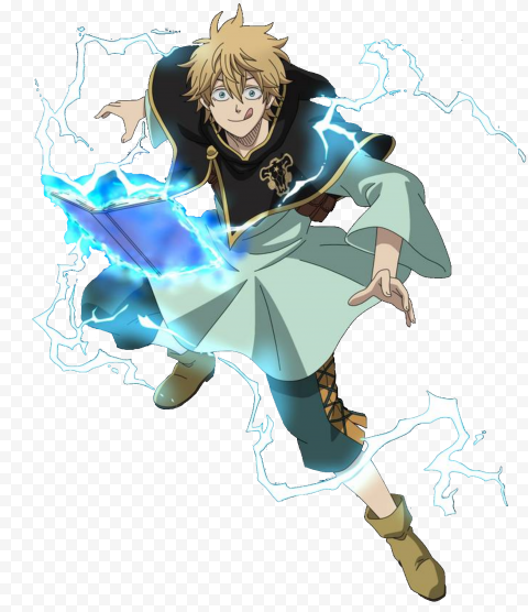 Black Clover PNG Background Image