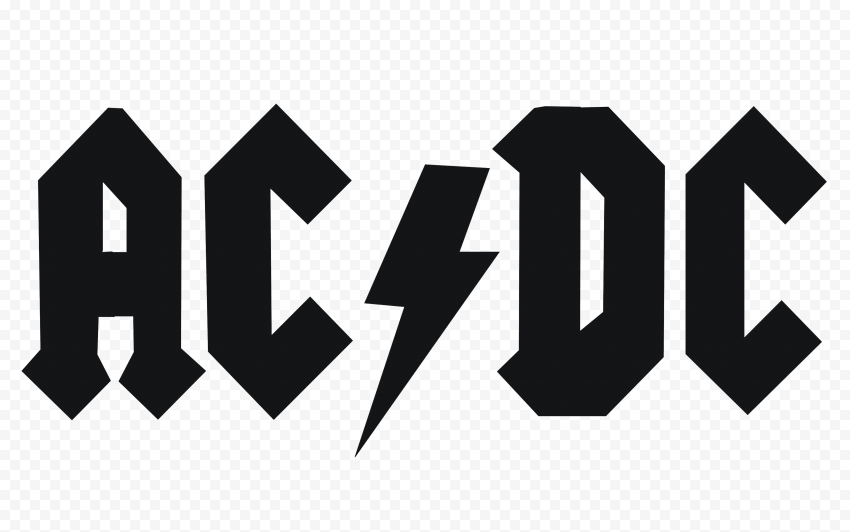 AC DC PNG Isolated HD