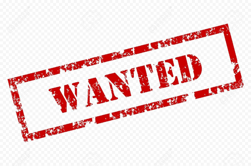 Wanted Stamp PNG Photos