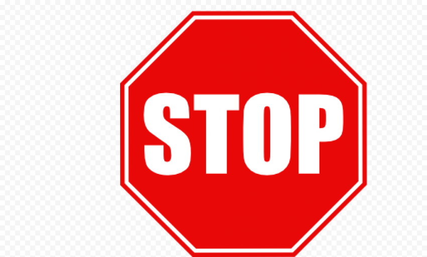 Stop Sign PNG Photo