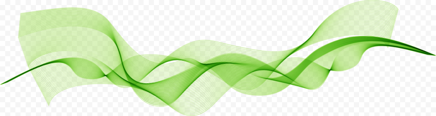 Abstract Green Wave PNG Clipart