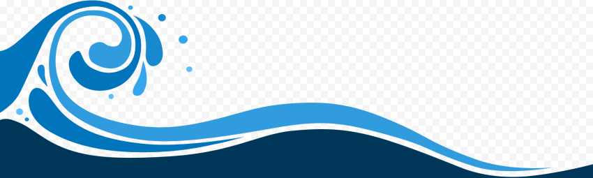 Blue Wave PNG HD