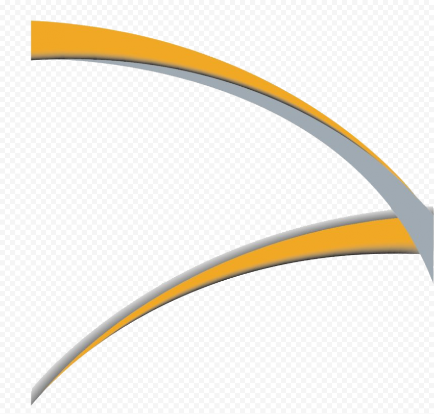 Orange Wave PNG Transparent Image