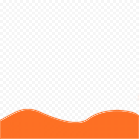 Orange Wave Transparent Images PNG