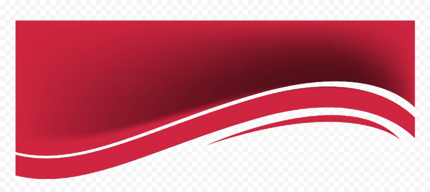 Red Wave Transparent Background