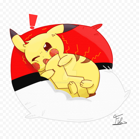 Angry Pikachu PNG File