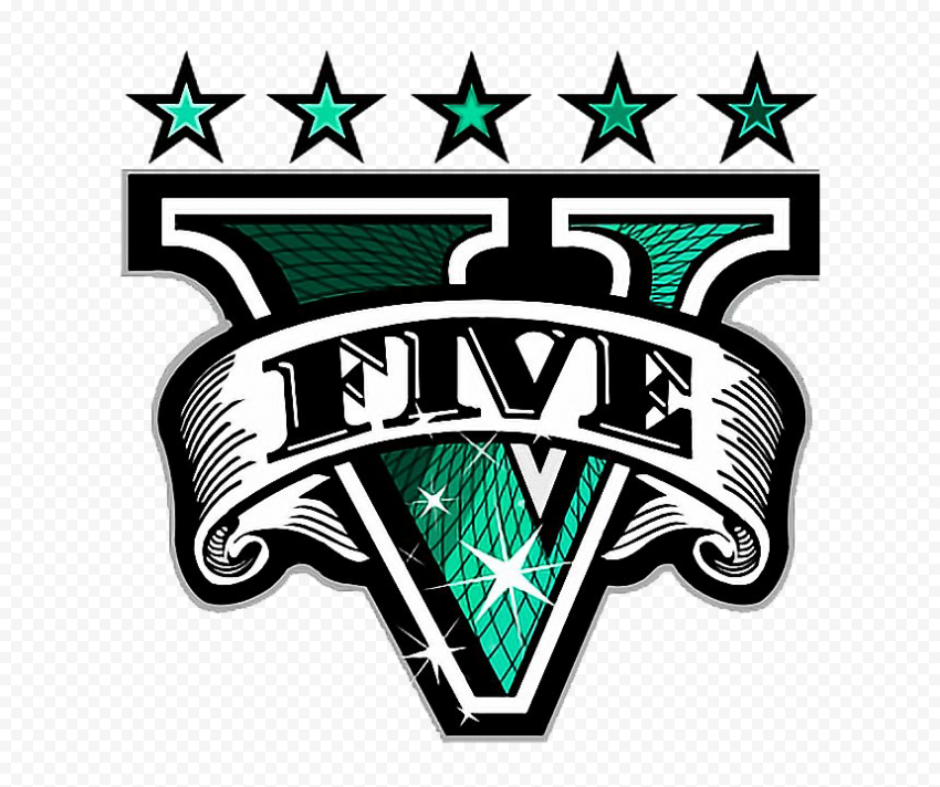 Grand Theft Auto V Logo PNG Clipart