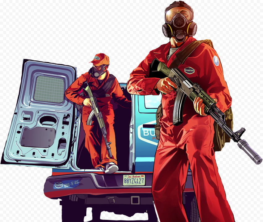 GTA Characters PNG Transparent Image