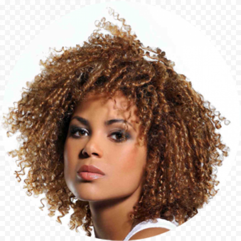 Afro PNG HD Isolated