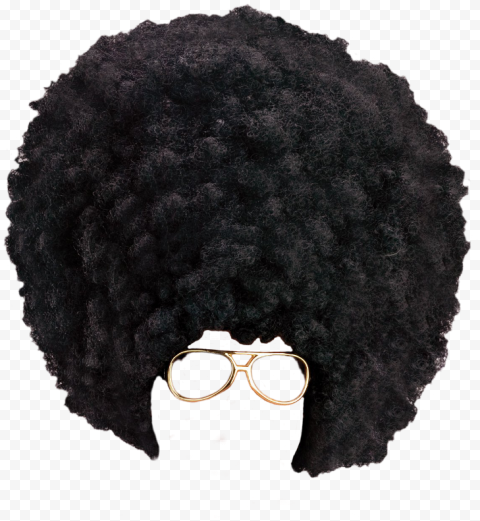 Afro PNG Isolated Photo