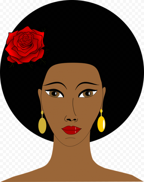Afro PNG Picture