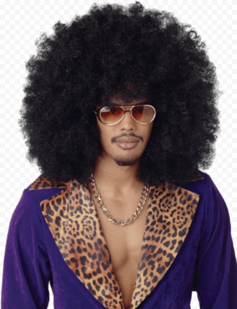 Afro PNG Isolated File