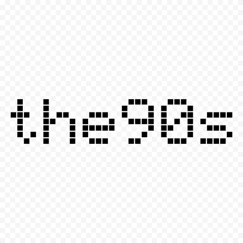 90s Logo PNG Clipart
