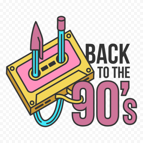 90s Logo PNG