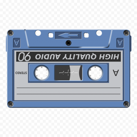 Audio Cassette PNG File