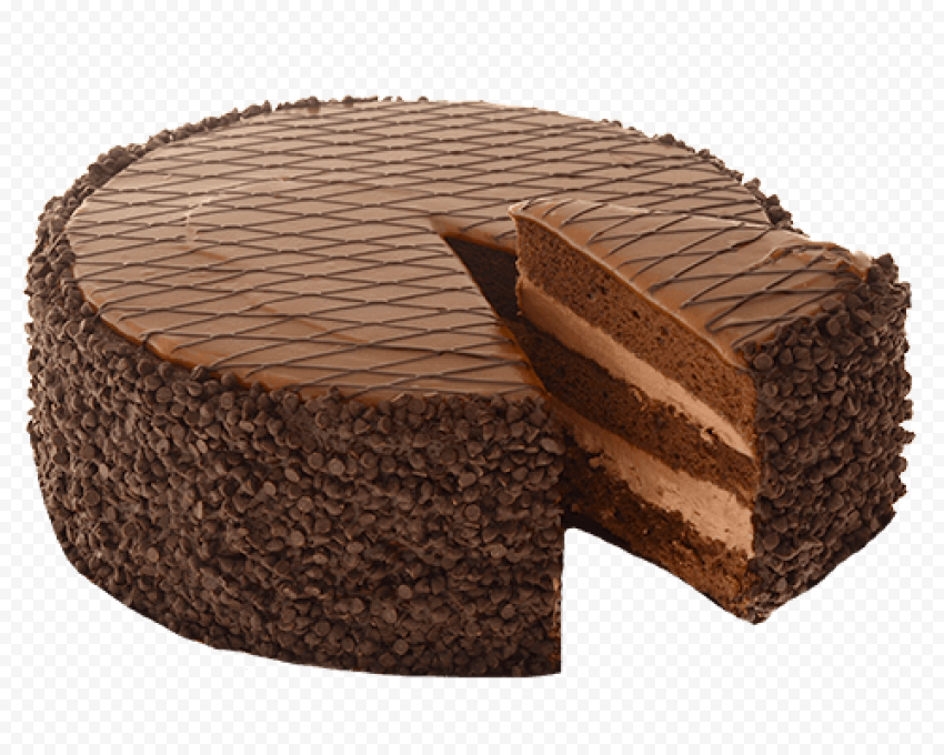 Chocolate Cake Transparent PNG