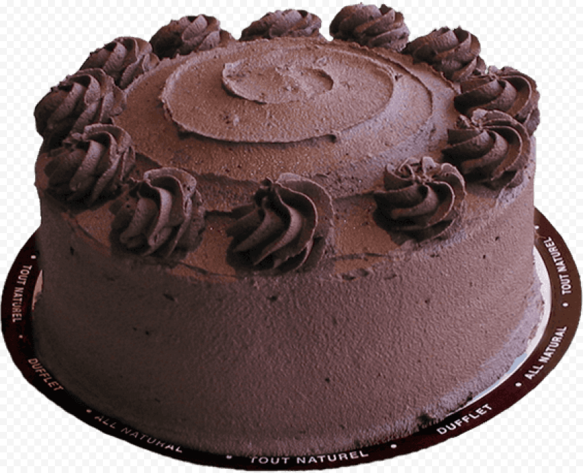 Fresh Chocolate Cake PNG Transparent Image