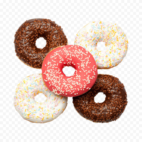 Donut PNG Background Image