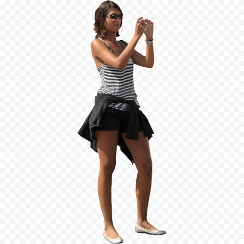 Camera Girl PNG